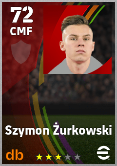 Szymon Żurkowski eFootball player card