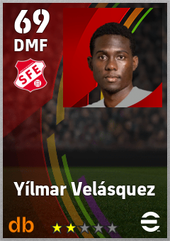 Yílmar Velásquez eFootball player card