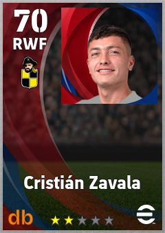 Cristián Zavala eFootball player card