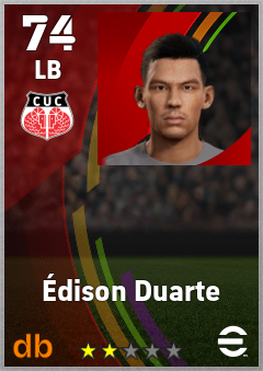 Édison Duarte eFootball player card