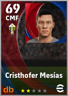 Cristhofer Mesías — CMF, OVR 69, MAX 69