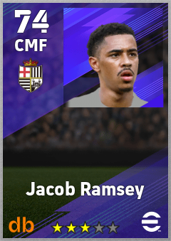 Jacob Ramsey eFootball player card
