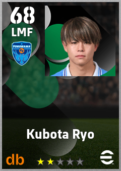 Kubota Ryo eFootball player card