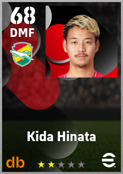 Kida Hinata eFootball player card
