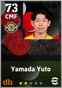 Yamada Yuto — CMF, OVR 73, MAX 73