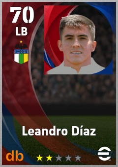 Leandro Díaz eFootball player card