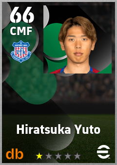 Hiratsuka Yuto — CMF, OVR 66, MAX 66