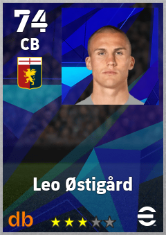 Leo Østigård eFootball player card