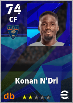 Konan N'Dri eFootball player card