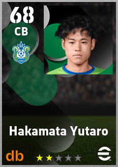 Hakamata Yutaro eFootball player card