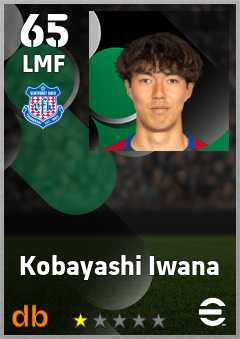 Kobayashi Iwana — LMF, OVR 65, MAX 65