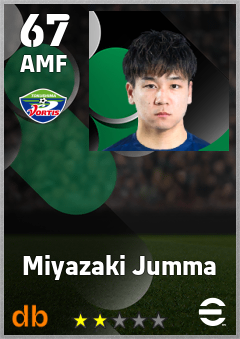 Miyazaki Jumma eFootball player card
