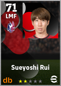 Sueyoshi Rui — LMF, OVR 71, MAX 71