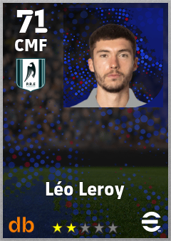 Léo Leroy — CMF, OVR 71, MAX 71