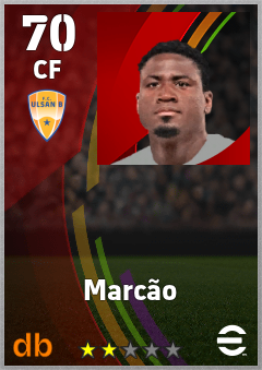 Marcão — CF, OVR 70, MAX 70