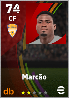 Marcão — CF, OVR 74, MAX 74