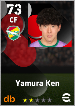 Yamura Ken — CF, OVR 73, MAX 73