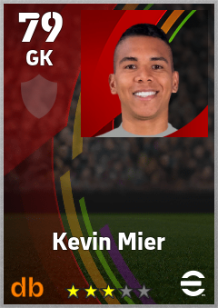 Kevin Mier — GK, OVR 79, MAX 79