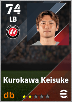Kurokawa Keisuke eFootball player card