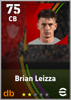 Brian Leizza — CB, OVR 75, MAX 75