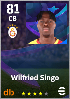 Wilfried Singo — CB, OVR 81, MAX 81
