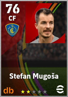 Stefan Mugoša — CF, OVR 76, MAX 76