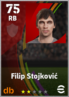 Filip Stojković eFootball player card