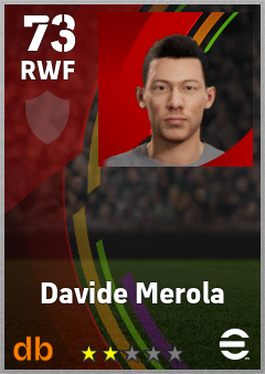 Davide Merola — RWF, OVR 73, MAX 73