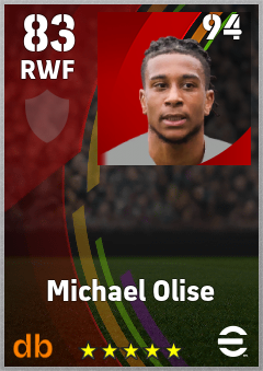 Michael Olise eFootball player card
