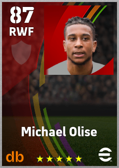 Michael Olise eFootball player card