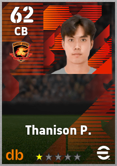 Thanison P. — CB, OVR 62, MAX 62