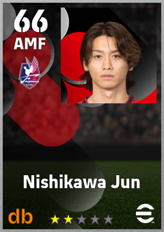 Nishikawa Jun eFootball player card