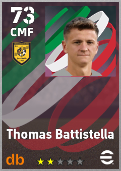 Thomas Battistella eFootball player card