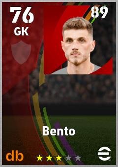 Bento eFootball player card