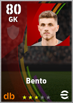 Bento eFootball player card