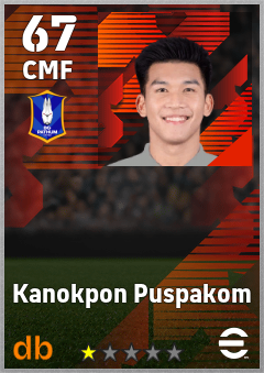 Kanokpon Puspakom — CMF, OVR 67, MAX 67