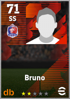 Bruno — SS, OVR 71, MAX 71