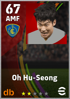 Oh Hu-Seong eFootball player card