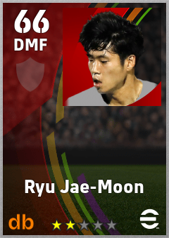 Ryu Jae-Moon eFootball player card