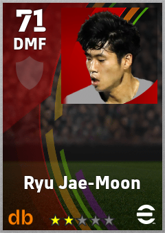 Ryu Jae-Moon eFootball player card