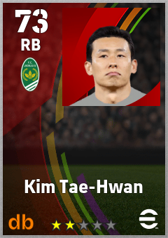 Kim Tae-Hwan eFootball player card