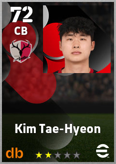 Kim Tae-Hyeon eFootball player card