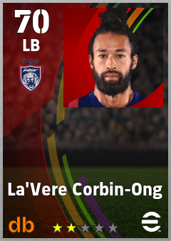 La'Vere Corbin-Ong — LB, OVR 70, MAX 70