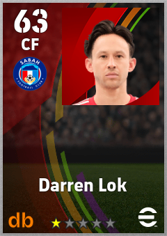 Darren Lok eFootball player card