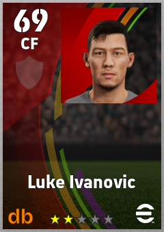 Luke Ivanovic eFootball player card