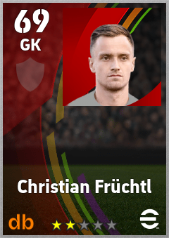 Christian Früchtl eFootball player card