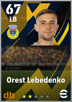 Orest Lebedenko eFootball player card