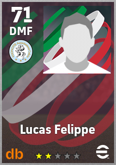 Lucas Felippe — DMF, OVR 71, MAX 71