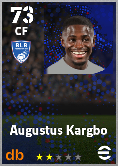 Augustus Kargbo eFootball player card