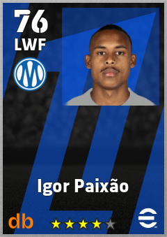Igor Paixão eFootball player card